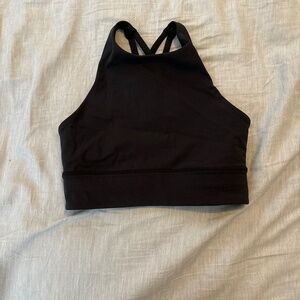 Lululemon Long Line High Neck Energy Bra Size 6